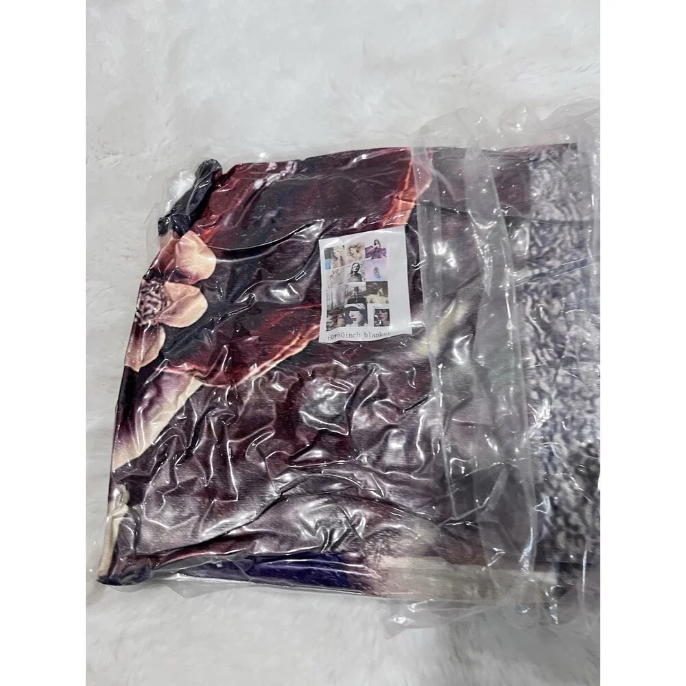 Taylor Swift Album Cover Collage Multicolor Standard Rectangular Blanket 60x80